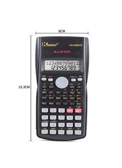 Kenko Scientific Calculator 240 Functions 2-Line 10+2 Digits Written Display - Ideal for Students and Teachers, Black  - Image 5