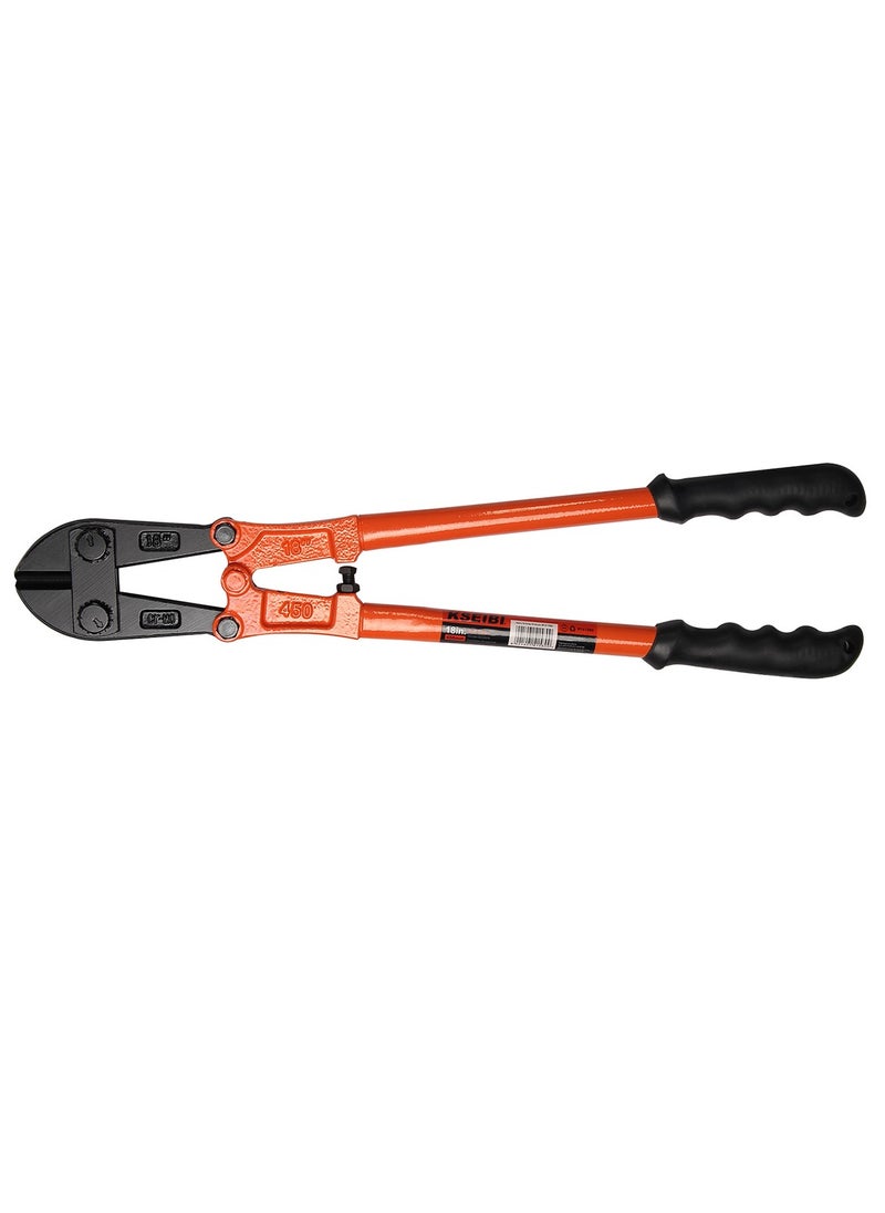 KSEIBI Heavy-Duty Bolt Cutter 12" for Cutting Fence, Steel Wire, Chain, Screws, Rivet, Breaking Chains and Padlocks, Removing Metal Barriers, Spring Loaded Wire Cutters Heavy Duty with Soft Anti-Slip Handle.  - Image 2