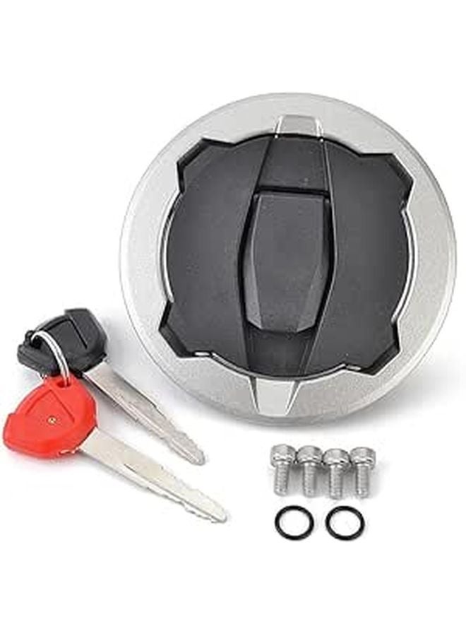 Gas Tank Cap Cover With Key For Kawasaki EX650 Ninja 650 ABS 2017 2020 KLE300 Versys X 300 - Image 1