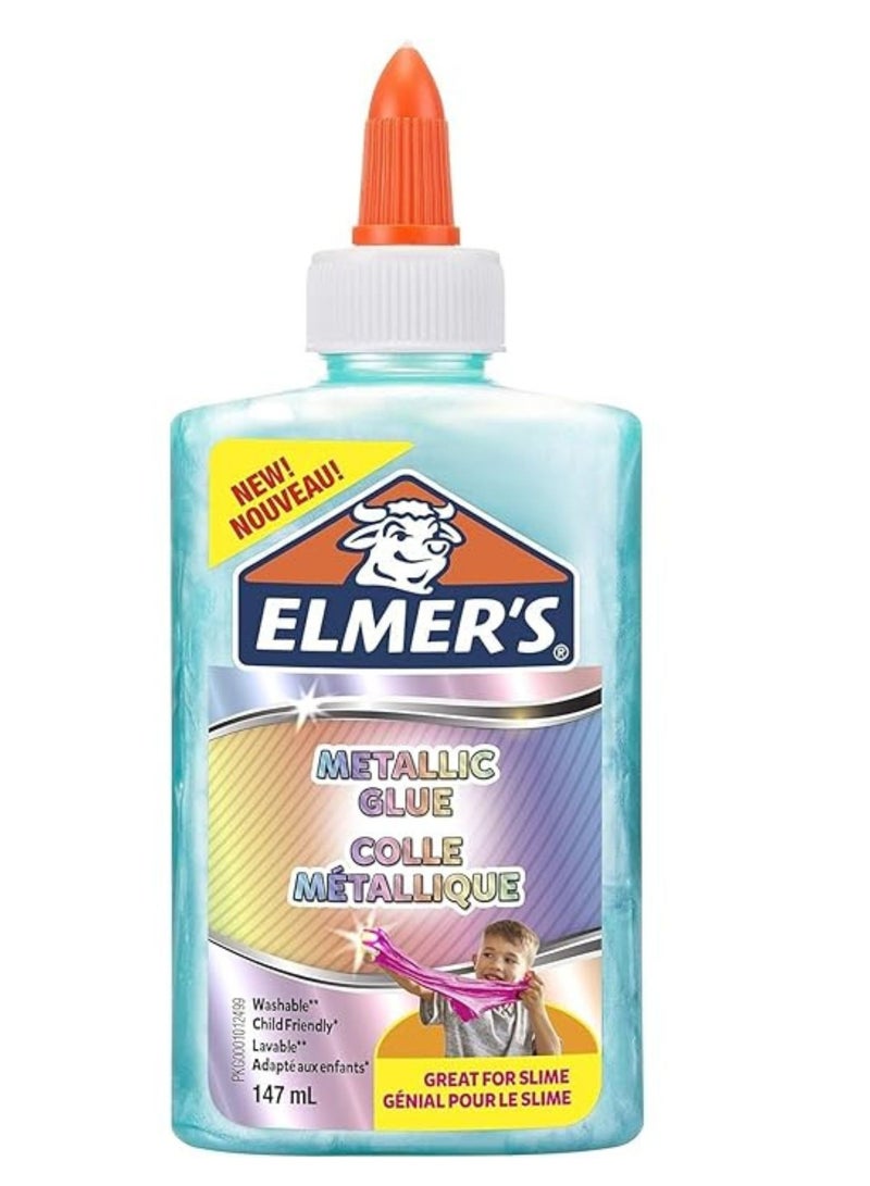 إلميرز غراء ملون قابل للغسل للسلايم 147 مل باللون الأخضر المخضر - Image 1