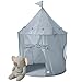 3 Sprouts Kids Play Tent Sustainable Recycled Fabric Fun Spacious Childs Playhouse for Indoor Games for Boys Girls Durable Fort Pop Up House for Toddlers Children Age 310 Blue - Image 3