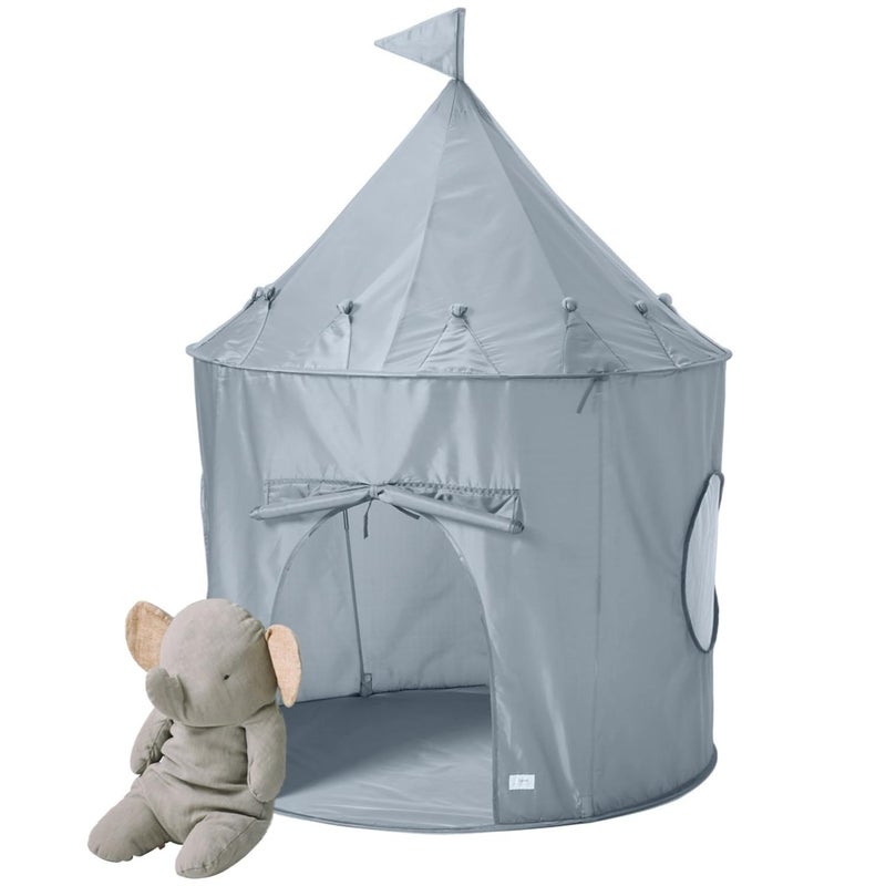3 Sprouts Kids Play Tent Sustainable Recycled Fabric Fun Spacious Childs Playhouse for Indoor Games for Boys Girls Durable Fort Pop Up House for Toddlers Children Age 310 Blue - Image 2
