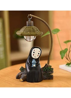 Spirited Away No Face Man Night Light in Table Desk Lamp Miyazaki Anime Gift for Kids Kids Toy Home Decor Decorative Crafts Sleep Lamp