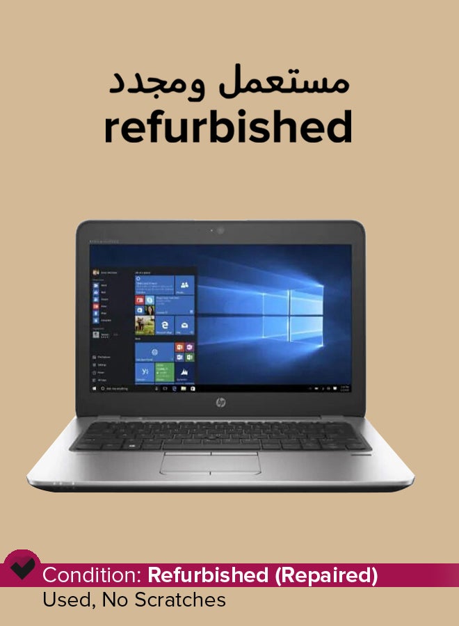 HP مستعمل ومجدد - لابتوب إيليت بوك 820 G3 إصدار (2016) بشاشة مقاس 12.5 بوصة ومعالج إنتل كور i5/ الجيل السادس/ ذاكرة رام 4 جيجابايت/ محرك أقراص صلبة 500 جيجابايت/ بطاقة رسومات إنتل 520 بدقة عالية الوضوح بلون فضي اللغة الإنجليزية فضي - Image 1