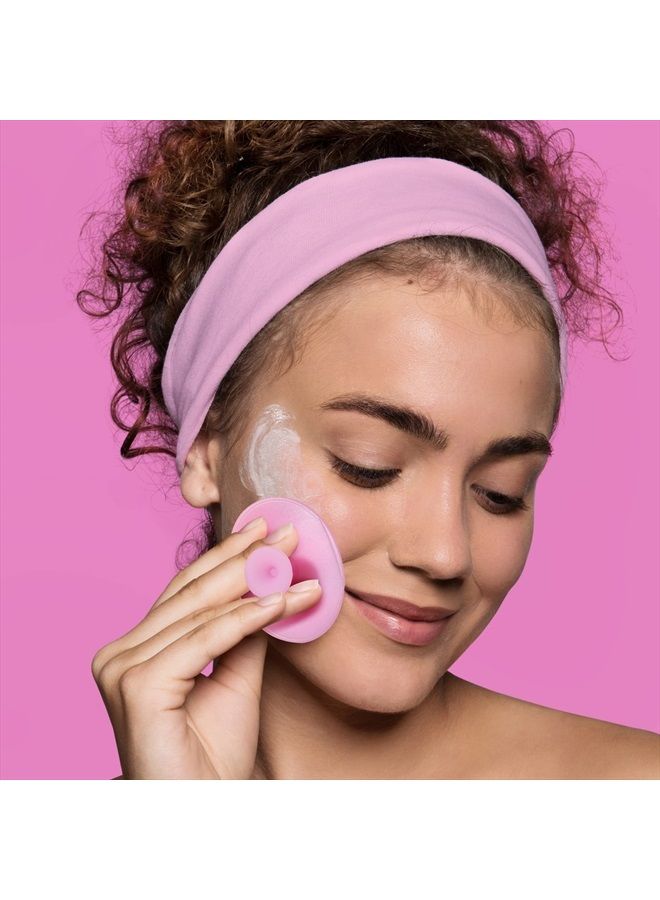 Freeman Facial Love To Mask Variety Pack: Oil Absorbing Clay, Detoxifying Charcoal, Clearing Peel Off, Hydrating Gel Cream, Exfoliating Scrub, 14 Piece Kit with Bonus Buffer and Headband - Image 3