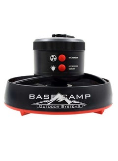 Mr. Heater BaseCamp 2-Speed Tent Fan with Light Black and Red 6.25 x 8.75 x 8.75 Inch F235100  - Image 1