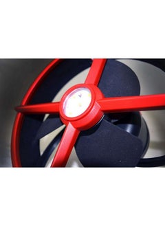 Mr. Heater BaseCamp 2-Speed Tent Fan with Light Black and Red 6.25 x 8.75 x 8.75 Inch F235100  - Image 2