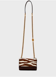 Iseline Zebra Mini Crossbody Bag