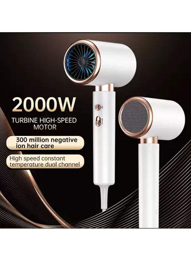 general Household hot and cold air negative ion net red high-power hair salon hair dryer - Image 3