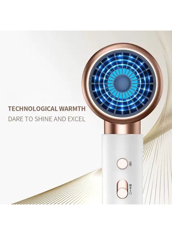 general Household hot and cold air negative ion net red high-power hair salon hair dryer - Image 2