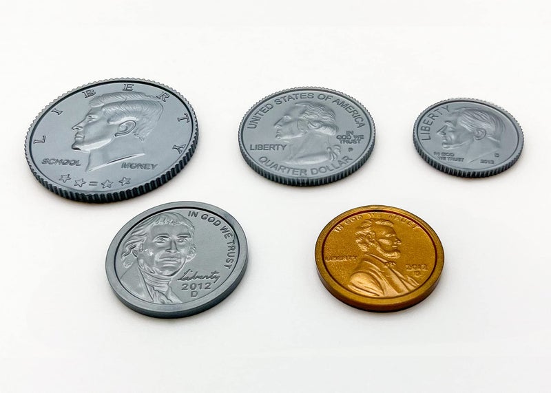 Teacher Created Resources Play Money: Assorted Coins (TCR20639) - Image 2