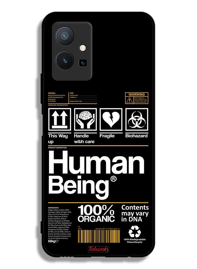 Tolwak Vivo Y75 5G Protective Case Cover Human Being Sticker - Image 2
