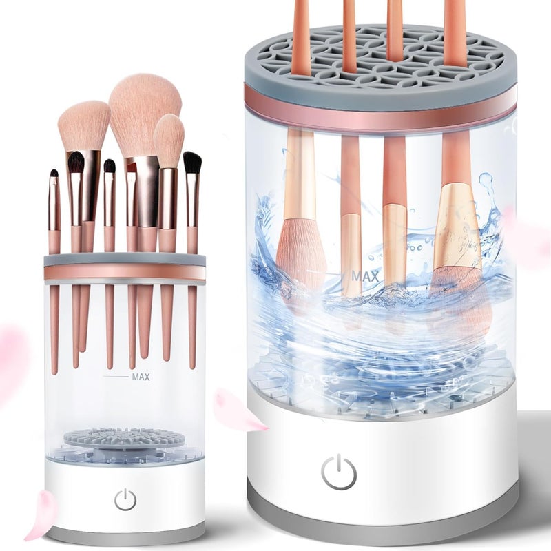 ConvertKitchen Makeup brush cleaner machine New Electric Cosmetic  Painting Brush Cleaner set of 1 - Image 3
