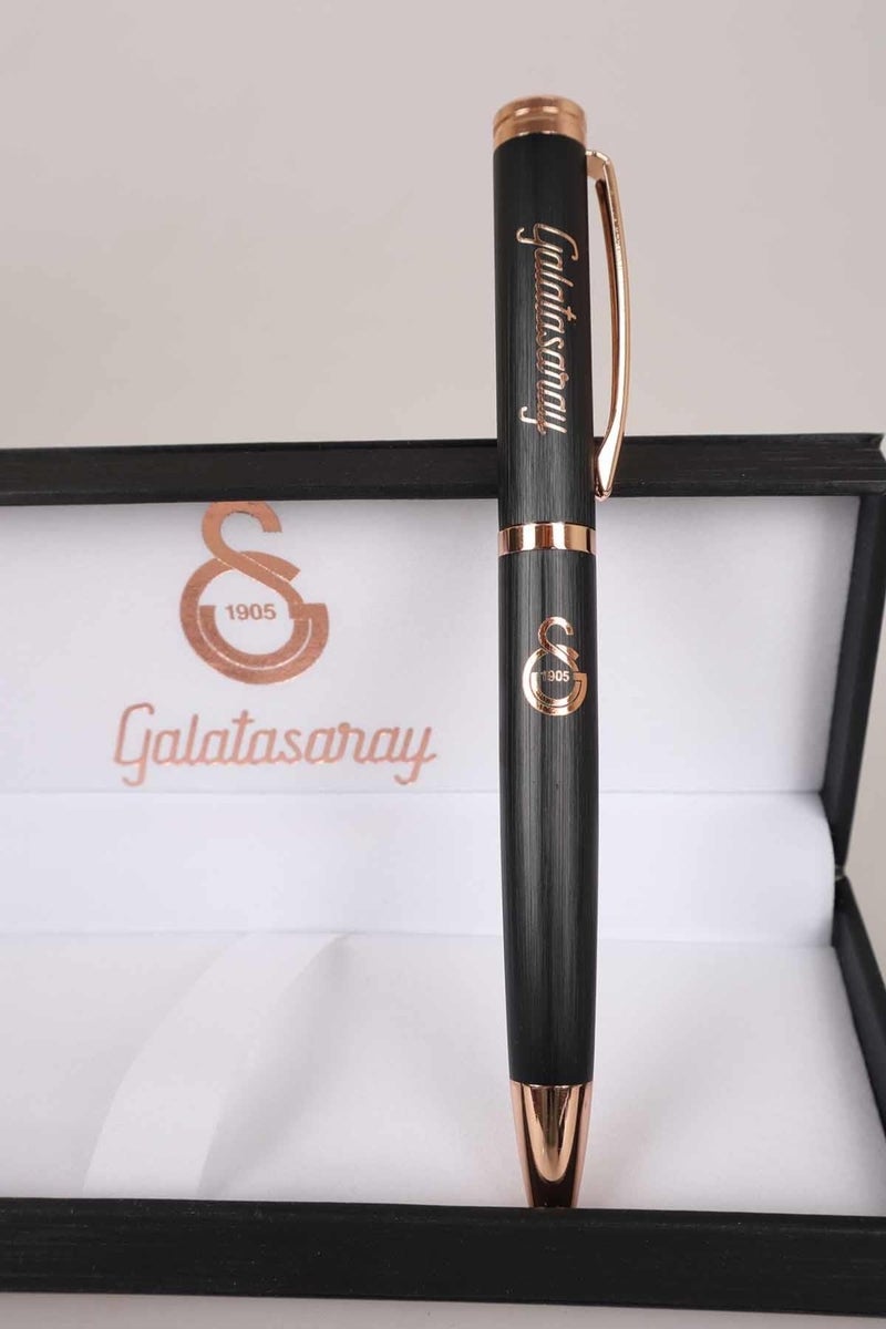 Galatasaray LICENSED WOODEN SPECIAL BOXED PREMIUM BALLPOINT PEN 2023 NEW SEASON  - Image 3