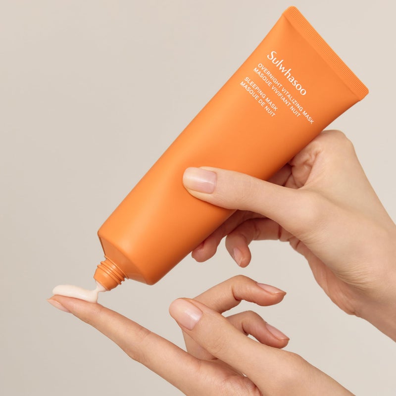 Sulwhasoo Overnight Vitalizing Sleeping Mask - Korean Skincare, Nourishes, Hydrates & Strengthens Moisture Barrier, High Antioxidants, Prevents Moisture Loss, Night Mask - 4.05 fl. oz. - Image 3