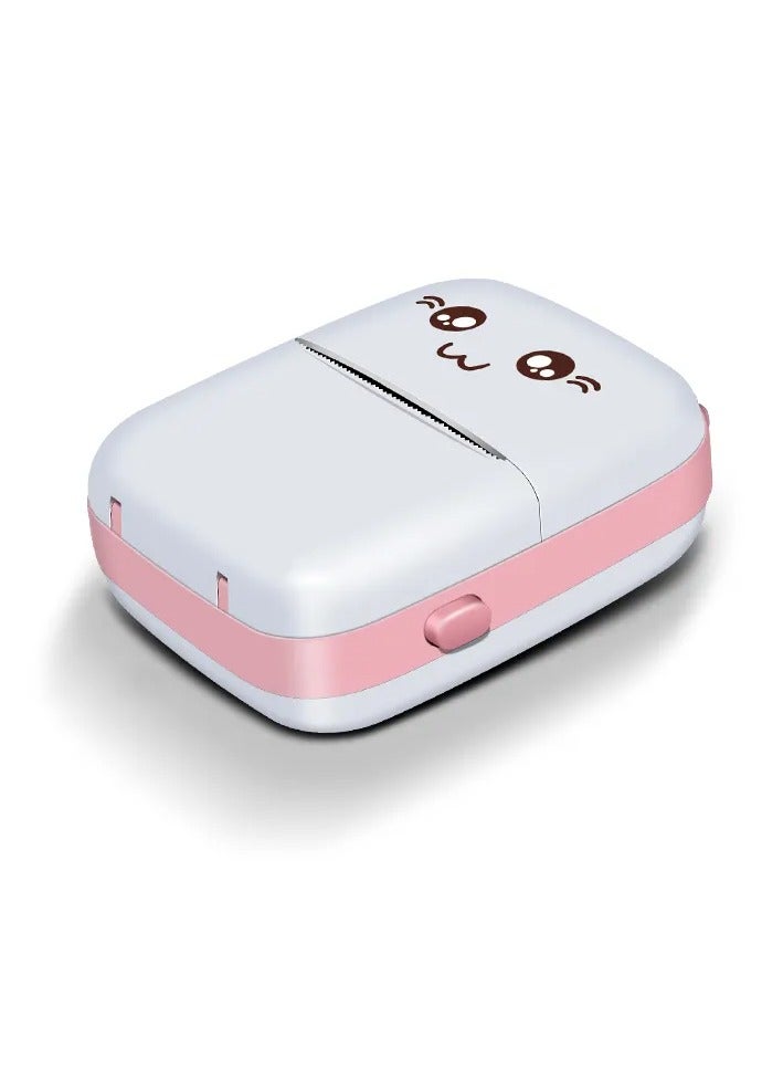 Mini Pocket Mobile Phone Label Printer Handheld Photo Printer with Blue Tooth Thermal for Kids Gift Color Sticker Paper Rolls - Image 2