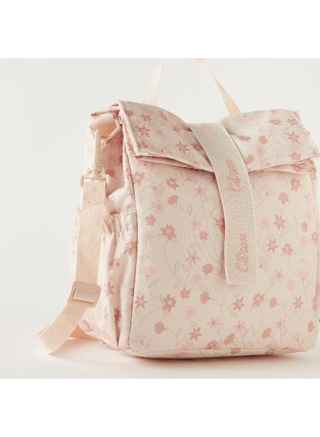 سترون Lunch Bag-Printed-Rectangle Flowers