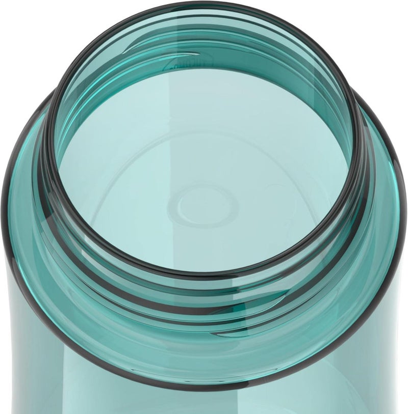 THERMOS زجاجة ثيرموس فنتاينر بلاستيكية للأطفال باللون الأزرق المائي سعة 470 مل - Image 1