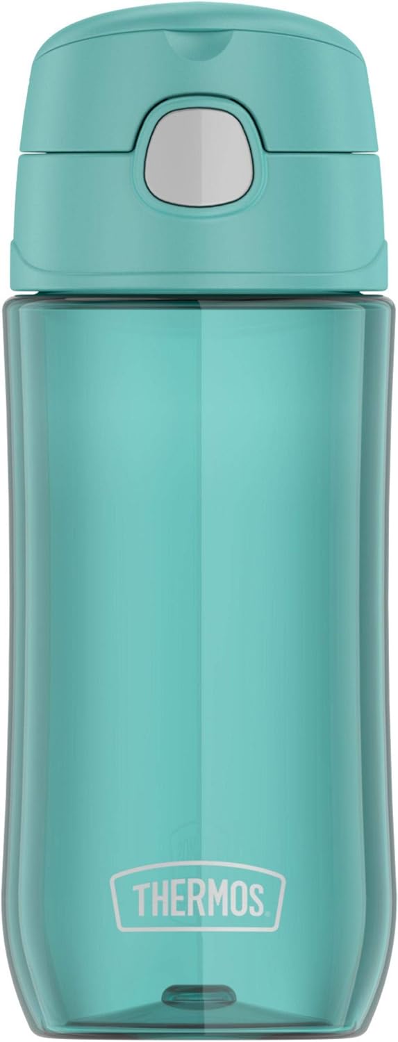 THERMOS Funtainer Plastic Kids Aqua Blue Bottle 470ml - Image 1
