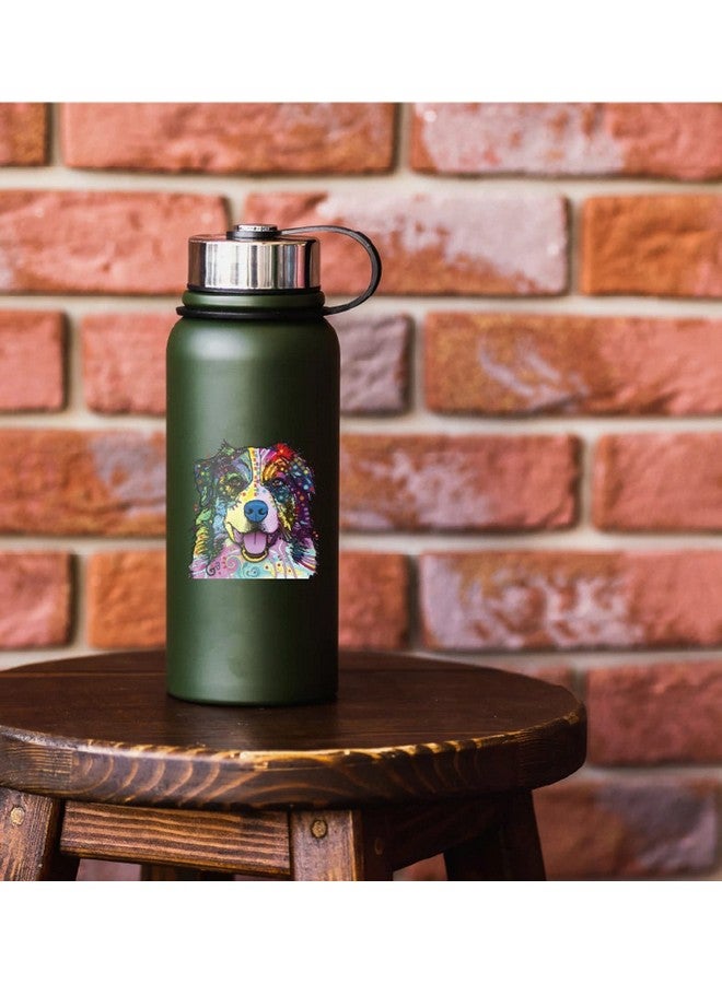 Enjoy it Australian Shepherd Sticker Featuing The Artwork Of Dean Russo Outdoor Rated Vinyl Sticker Decals For Windows Bumpers Laptops Or Crafts 2 Pieces - Image 4