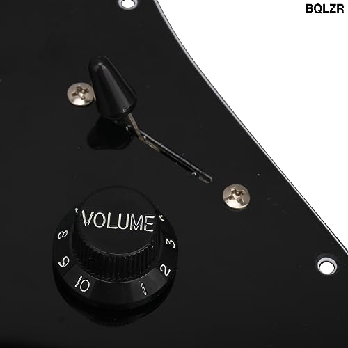 BQLZR Black Loaded HH Pickguard Dual Humbuckers for Electric guitar - Image 5