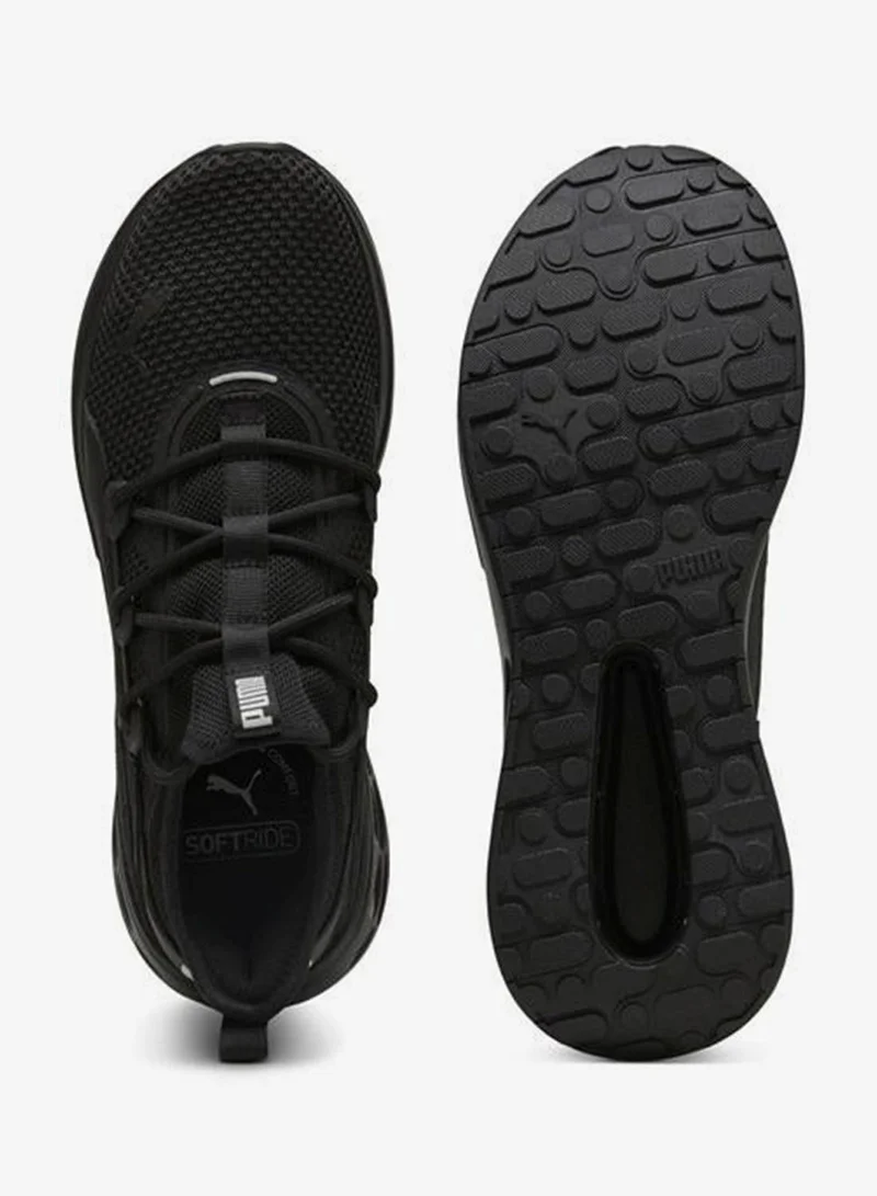 Puma PUMA Black-Glacial Gray Softride Frequence Street Sneakers Unisex  | Best Price UAE
