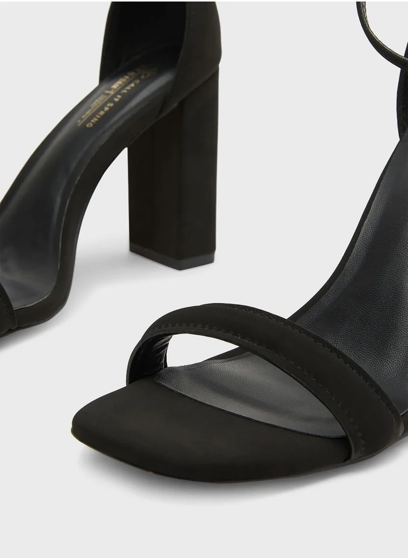 CALL IT SPRING Katarina Block Heel Sandals
