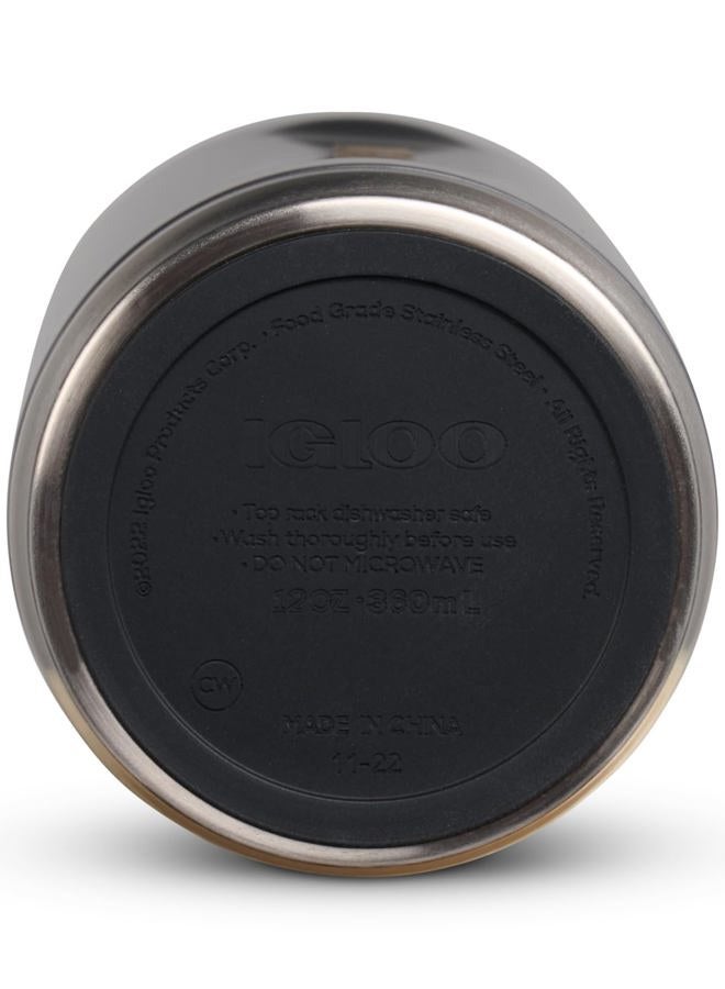 Igloo , 12 OZ Stainless Steel, Tumbler, Flip ‘n' Sip, Flamingo - Image 3