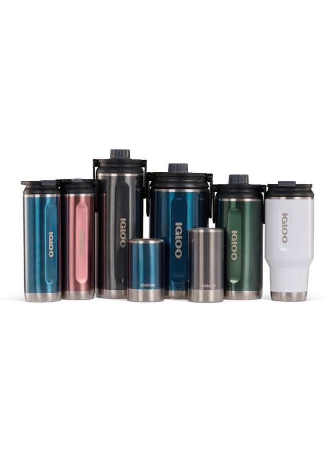 Igloo , 12 OZ Stainless Steel, Tumbler, Flip ‘n' Sip, Flamingo - Image 4