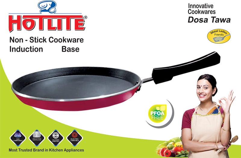 HOTLITE مقلاة دوسا هوتلايت غير لاصقة (28 سم) - Image 4