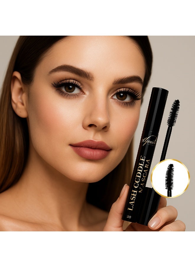 الجوري لمستحضرات التجميل ماسكارا لاش كادل أسود لتطويل وتكثيف وتقويس الرموش بتأثير ملكي 20 - Image 2