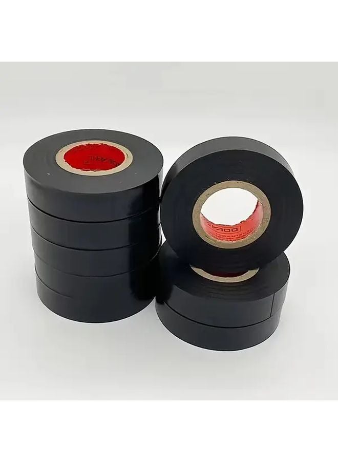 عبوتان من الشريط العازل الكهربائي الأسود فائق العزل مقاوم للحرارة ومضاد للماء - Image 4