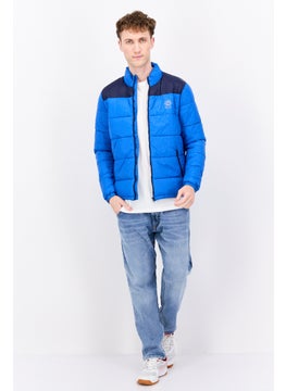 Men Brand Logo Puffer Jacket, Blue - pzsku/Z6B4EC79A6EFAAD9B06C2Z/45/_/1737642054/5534df15-3415-4e5e-b78c-81819d516947