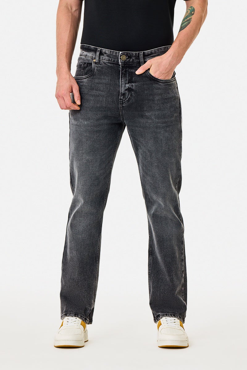 SNITCH Straight Fit Washed Jeans - Image 3