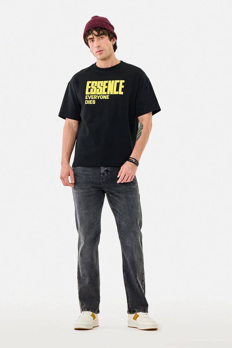 SNITCH Straight Fit Washed Jeans