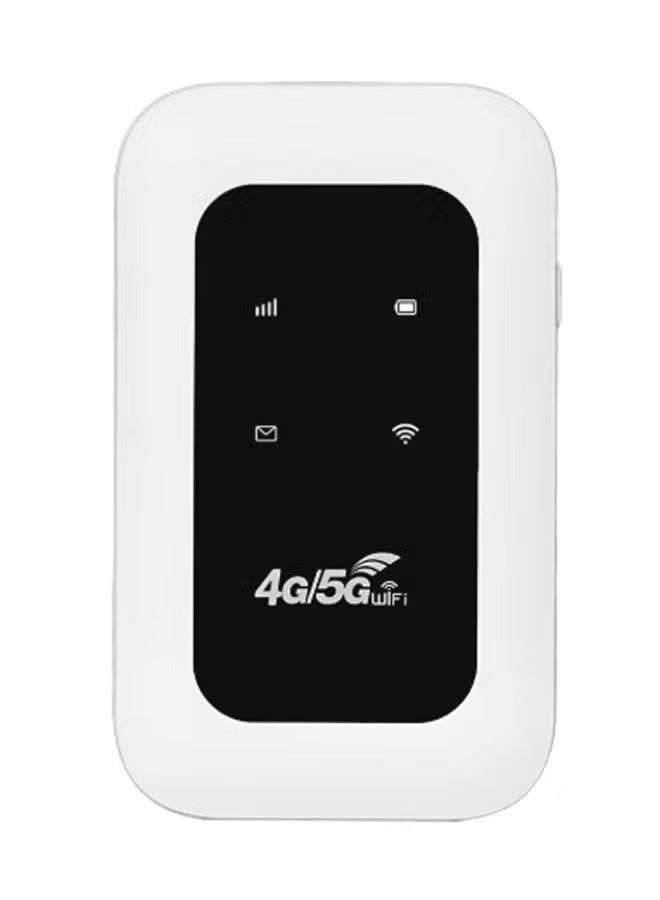 ريوكل جهاز نقطة اتصال Wi-Fi محمول 4G/5G LTE جهاز توجيه محمول/متنقل بحجم الجيب ومناسب للسفر (أبيض) - Image 1