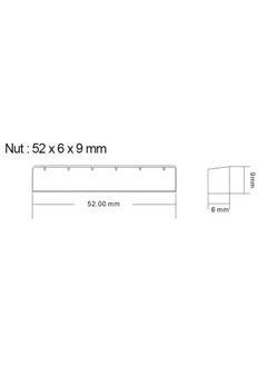 Generic Pre-slotted 6 Strings Nut Repair Replacement Accessory Part for Classic Classical Guitar  - Image 2