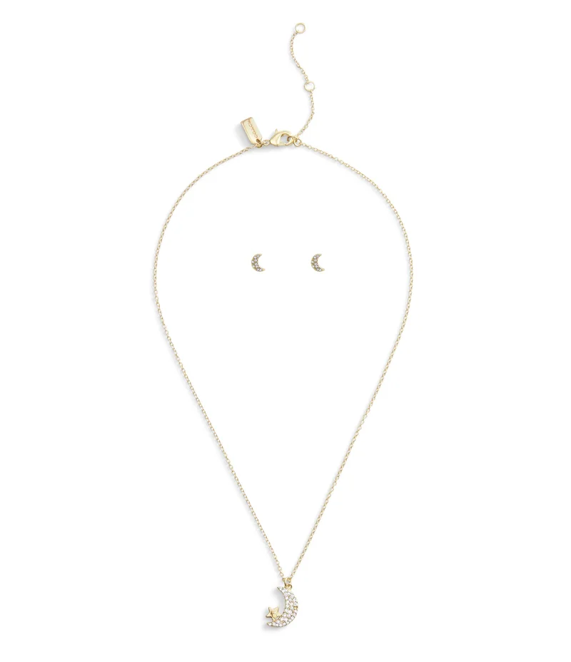 COACH Signature Celestial Moon Boxed Jewelry Set