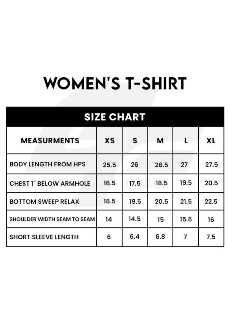 گریوِٹی فورس تيشيرت نسائي جرافيتي فورس بقصة ضيقة – قطن ناعم مسامي بأكمام قصيرة لصيف مريح، ياقة دائرية، ملابس كاجوال يومية ورياضية للجم والنشاطات - Image 4