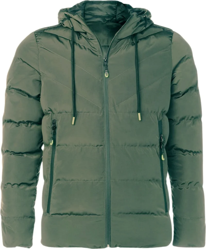 Sivaist Green Boy Water and Windproof Thick Fur Coat & Jacket