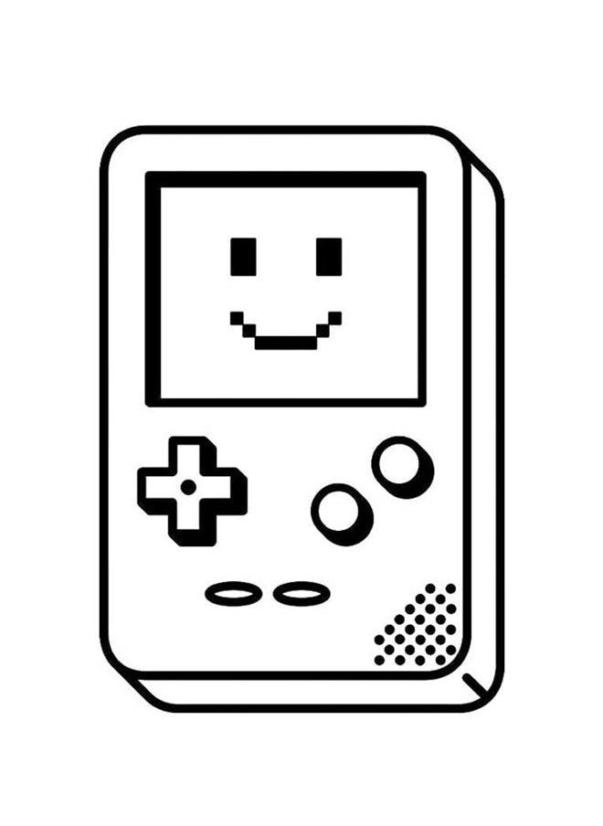 inkbox Inkbox Temporary Tattoos, Semi-Permanent Tattoo, One Premium Easy Long Lasting, Water-Resistant Temp Tattoo with For Now Ink - Lasts 1-2 Weeks, Happy Gameboy, 3 x 3 in  - Image 3