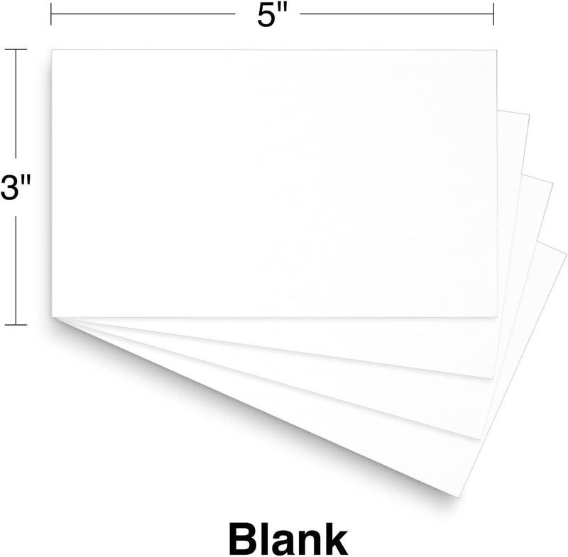 Staples 233593 3Inch X 5Inch Blank White Index Cards 500Pack 51010 - Image 4
