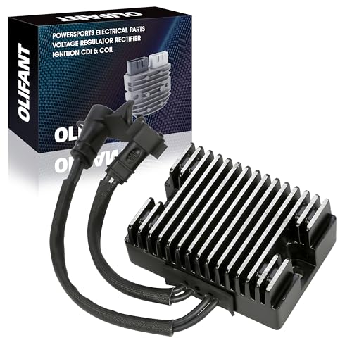 OLIFANT Voltage Regulator Rectifier For Harley Davidson 2009-2013 Sportster 1200 883/SuperLow XL883L/Iron 883/Roadster 883/Seventy-Two XL1200V/Forty-Eight XL1200X Replacement 74711-08 - Image 1