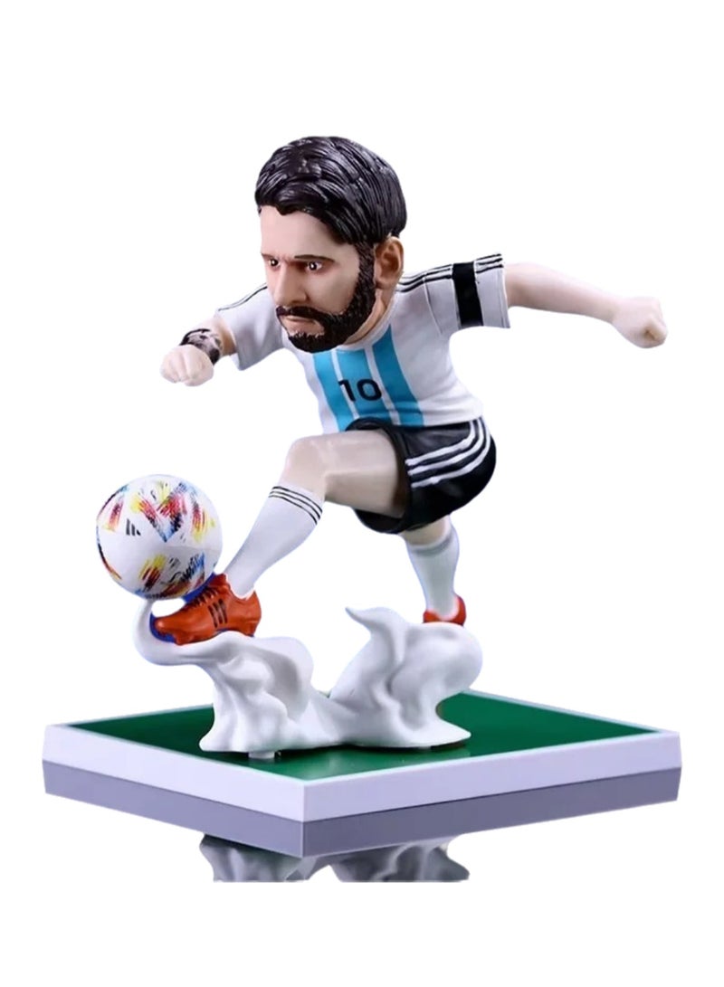 About 8 Inches Football Star World Cup Argentina Team Doll Model Ornaments Gifts For Football Lovers  - Image 1