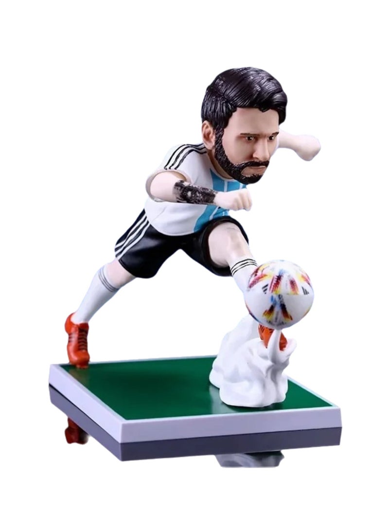 About 8 Inches Football Star World Cup Argentina Team Doll Model Ornaments Gifts For Football Lovers  - Image 3