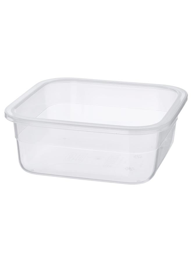 Zaboon Food Container, Square/Plastic, 750 Ml - Image 1