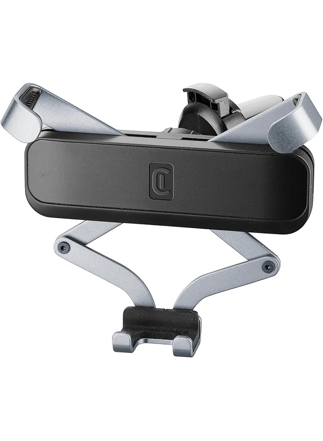 سيلولار لاين حامل سيارة بفتحات تهوية الجاذبية باللون الأسود - Image 1