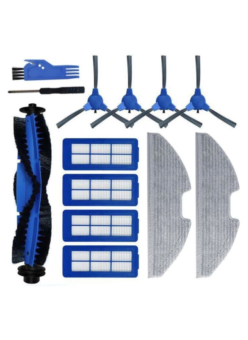 DMG TECH - Replacement Parts Kit for Eufy Robot Vacuum G10 G30 Accessories, Robot Vacuum Parts Accessories, Including 1 Main Brush, 4 Filters, 2 Washable Mops, 2 Tools, 2 Pairs of Side Brushes - Image 1