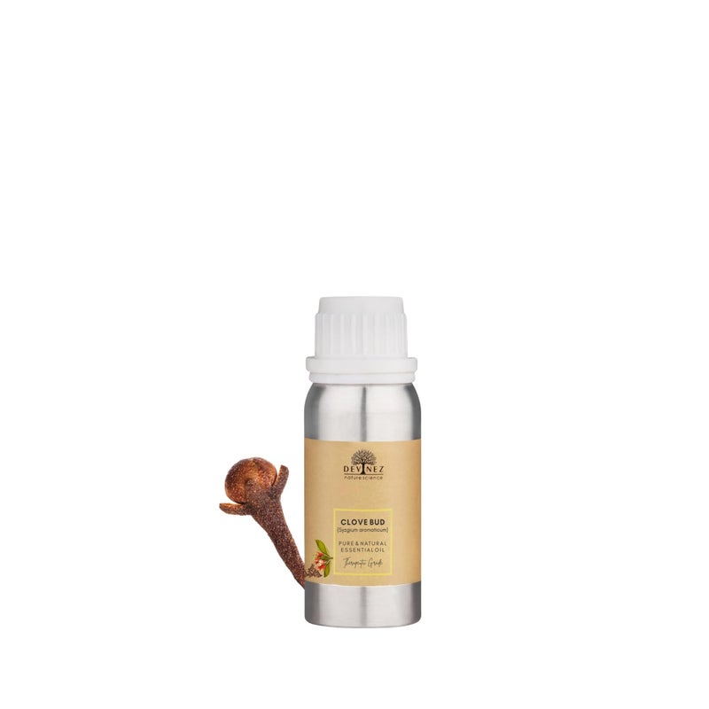 Devinez Clove Bud Essential Oil (100ml) - 100% Pure & Natural (Syzygium aromaticum) in Aluminum Bottle for DIY Balms, Aromatherapy & Warming Massage - Rich Spicy Aroma - Image 5