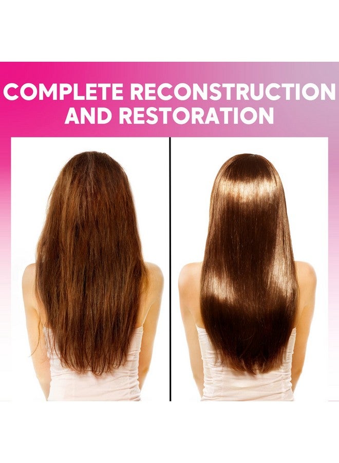 Nutree Professional Hair Brasil Power Dose Reconstruction Hair Ampoule 0.33 Oz Provides Longterm Hydration Eliminates Split Ends Gives Volume - Image 5